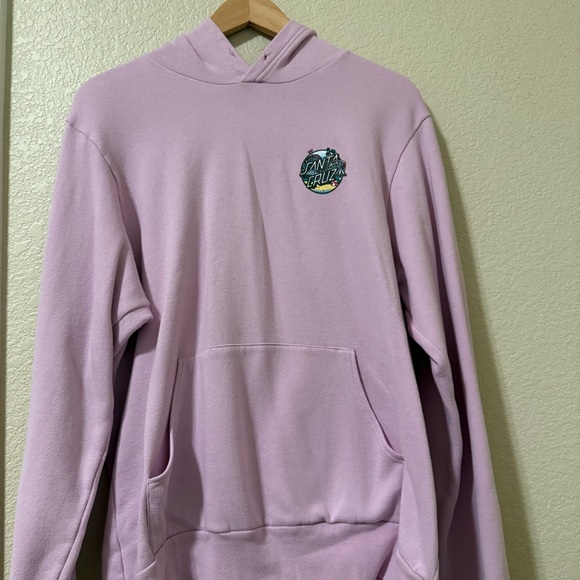Santa Cruz Skateboards womens Lavender Hoodie - Picture 1 of 3